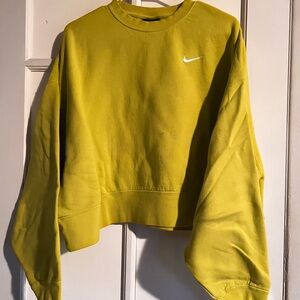 Nike Women's Yellow Sweatshirt